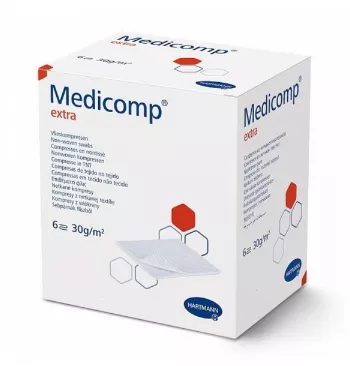 COMPRESE MEDICOMP EXTRA STERILE 10*10 CM * 25 BUC 411077