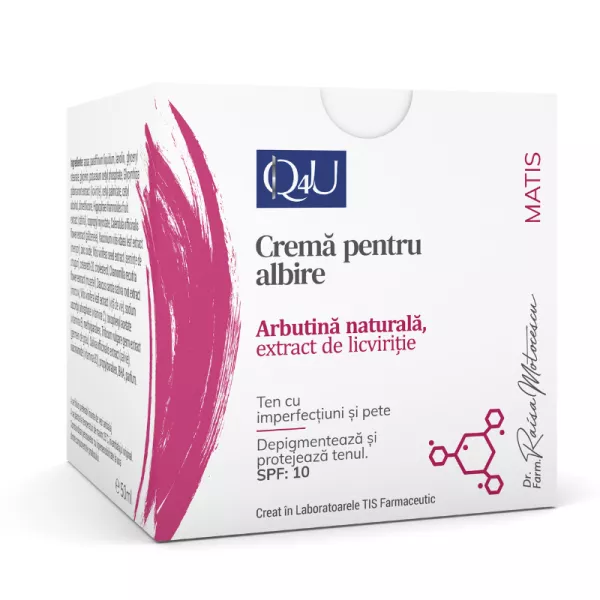 CREMA FATA ALBIRE TIS Q4U * 50 ML, [],farmacom.ro