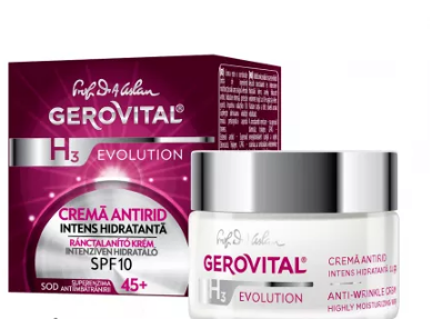 CREMA FATA ANTIRID 45+ SPF10, GEROVITAL H3 EVOLUTION * 50 ML 223, [],farmacom.ro