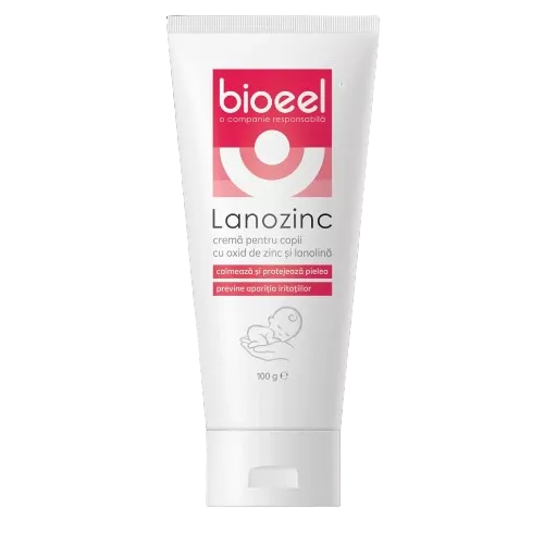 Crema Lanozinc, 100 g, Bioeel, [],farmacom.ro