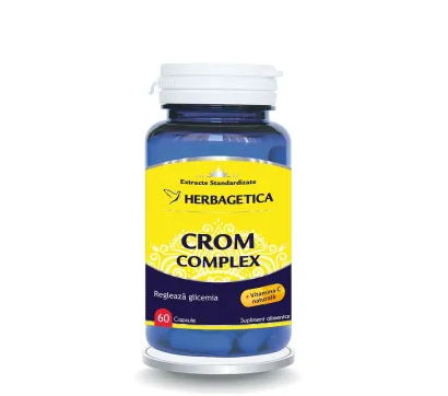 CROM COMPLEX * 60 CPS HERBAGETICA, [],farmacom.ro