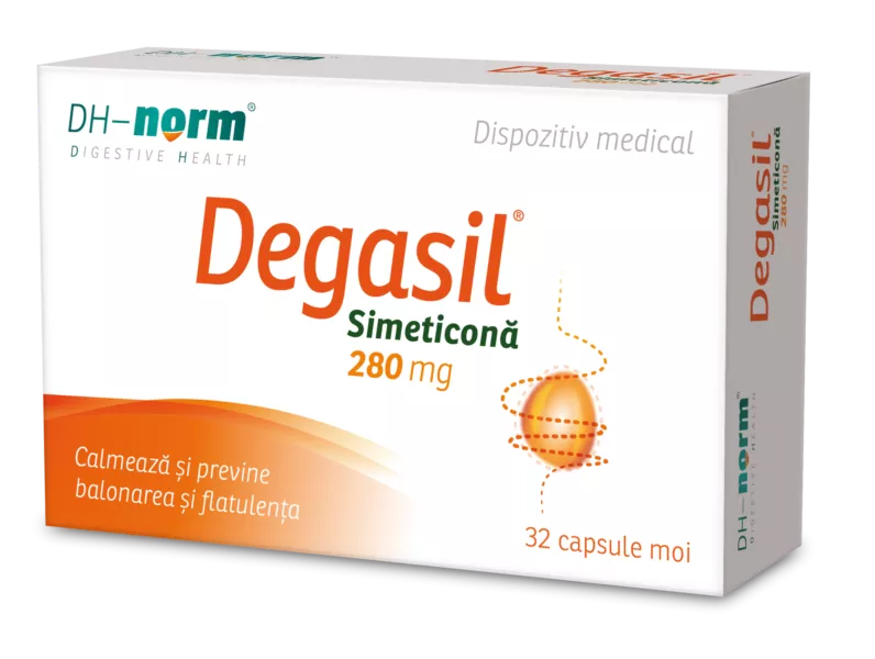 Degasil, 280 mg, 32 capsule, Walmark, [],farmacom.ro
