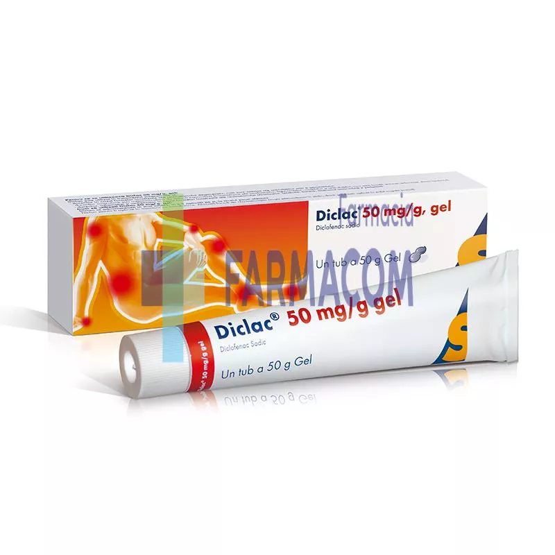 DICLAC 5% GEL * 50 GR, [],farmacom.ro