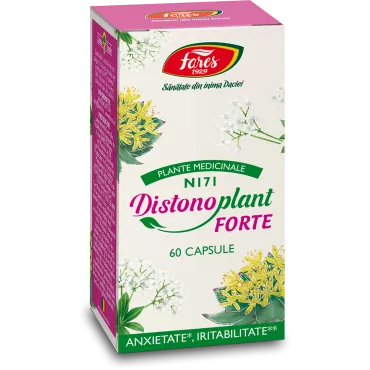 DISTONOPLANT FORTE * 60 CPS FARES, [],farmacom.ro