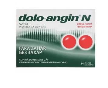 DOLO-ANGIN N FARA ZAHAR * 24 PASTILE, [],farmacom.ro