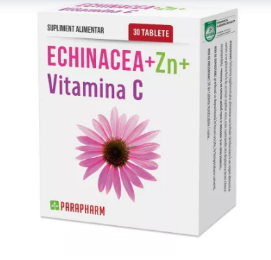 ECHINACEA ZINC VIT C * 30 CPS PARAPHARM, [],farmacom.ro