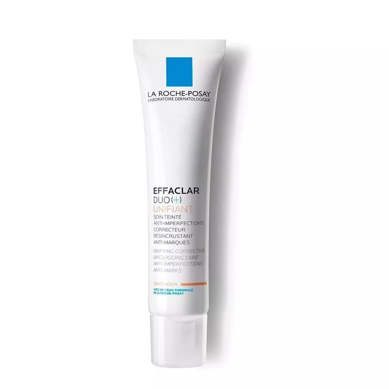 EFFACLAR DUO+ UNIFORMIZATOR CREMA CORECTOARE ANTI-IMPERFECTIUNI MEDIUM, LA ROCHE POSAY, 40 ML, [],farmacom.ro
