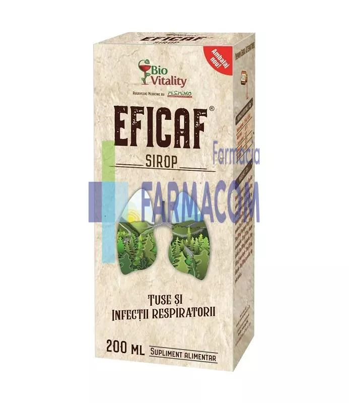 EFICAF SIROP * 200 ML, [],farmacom.ro