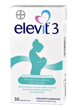 ELEVIT 3 X30 CAPSULE MOI, [],farmacom.ro
