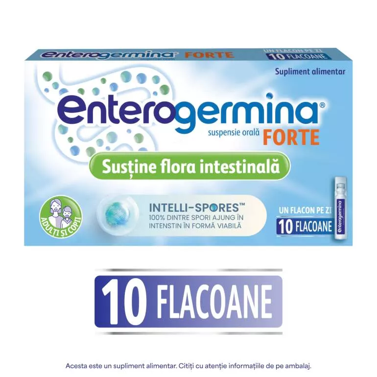ENTEROGERMINA FORTE SUSP.ORALA * 10 FL/5ML, [],farmacom.ro