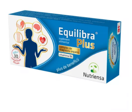 Equilibra Plus, 30 comprimate filmate, Antibiotice SA, [],farmacom.ro