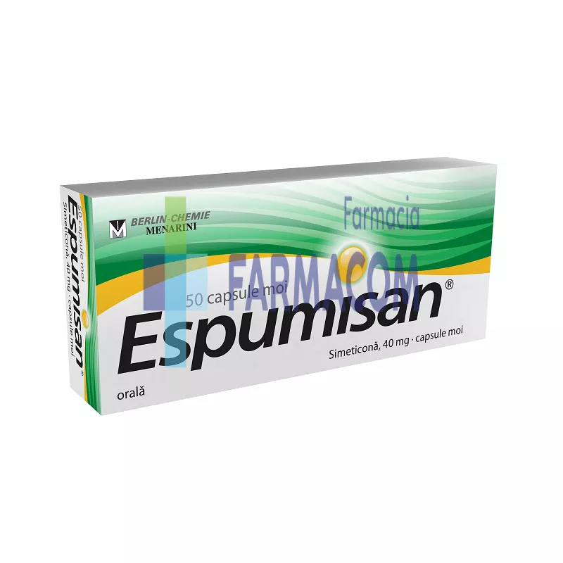 ESPUMISAN 40 MG * 50 CPS
