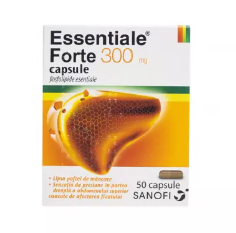 Essentiale Forte, 300 mg, 50 capsule, sanofi, [],farmacom.ro