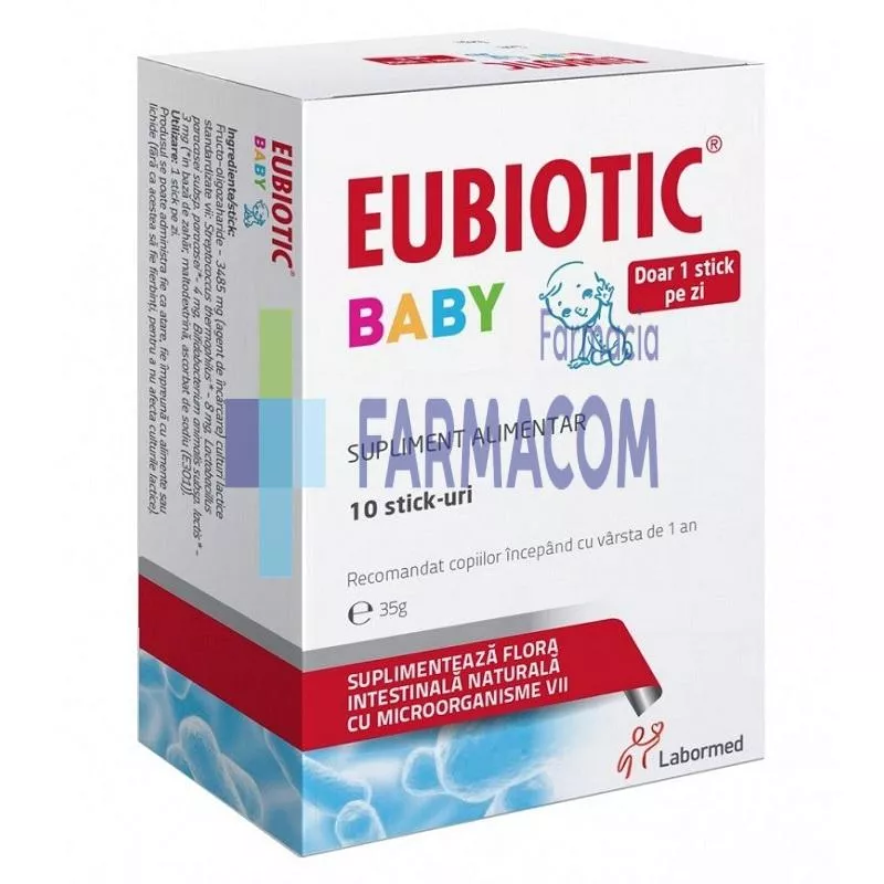 EUBIOTIC BABY * 10 STICK, [],farmacom.ro