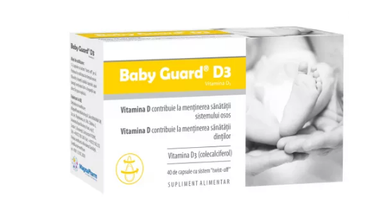 EVITAL BABY GUARD D3 * 40 CPS, [],farmacom.ro