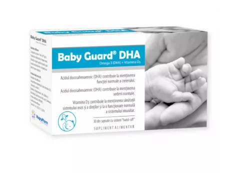 Baby Guard DHA, 30 capsule, Magna Pharm, [],farmacom.ro