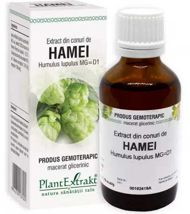 EXTRACT DIN CONURI DE HAMEI * 50 ML, [],farmacom.ro