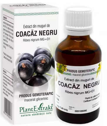 EXTRACT DIN MUGURI DE COACAZ NEGRU * 50 ML, [],farmacom.ro