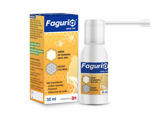 Faguria spray oral, 30 ml, Antibiotice SA, [],farmacom.ro