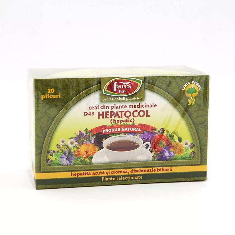 FARES - CEAI HEPATOCOL, 20 DOZE, [],farmacom.ro