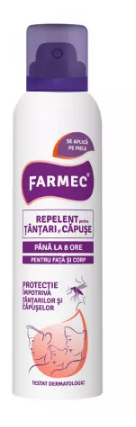 FARMEC REPELENT TANTARI, CAPUSE * 150 ML 53190, [],farmacom.ro
