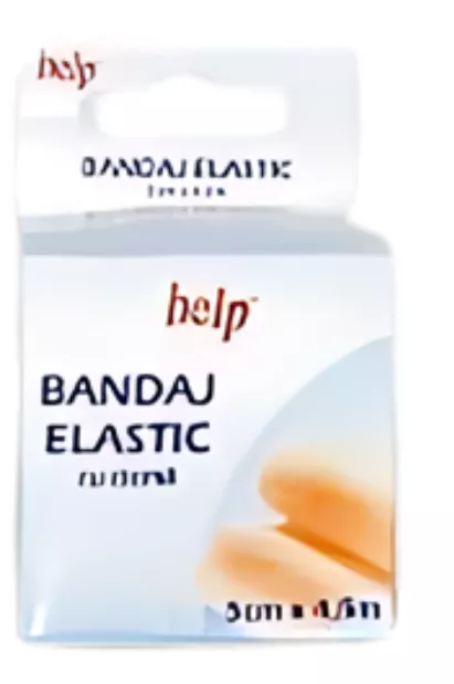 FASA ELASTICA CU CLEMA HELP 5 CM * 4.5 M, [],farmacom.ro