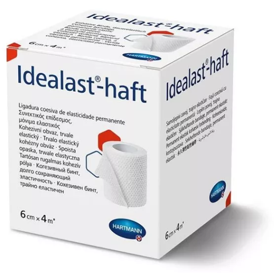 FASA ELASTICA IDEALAST-HAFT AUTOADEZIVA  6CM*4M  931110, [],farmacom.ro