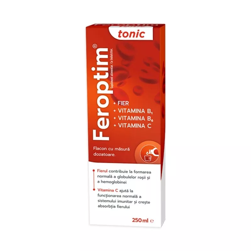 Feroptim Tonic, 250 ml, Zdrovit, [],farmacom.ro