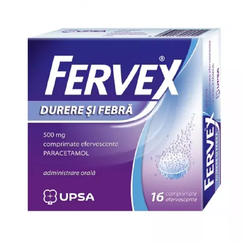 FERVEX DURERE SI FEBRA 500 MG * 16 CPR EFF, [],farmacom.ro