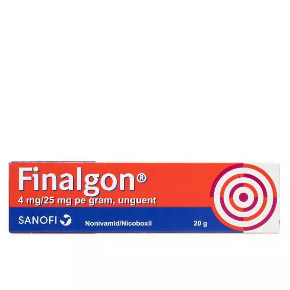 Finalgon unguent, 4 mg/25 mg/g, 20 g, Sanofi, [],farmacom.ro