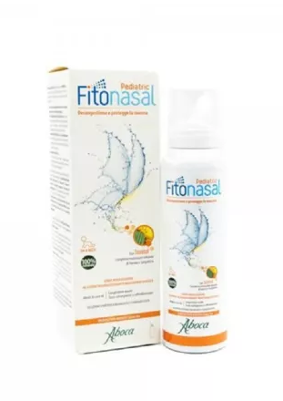 Fitonasal Pediatric Spray, 125 ml, Aboca, [],farmacom.ro