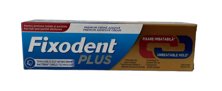 FIXODENT PLUS FIXARE IMBATABILA * 40 G 0117