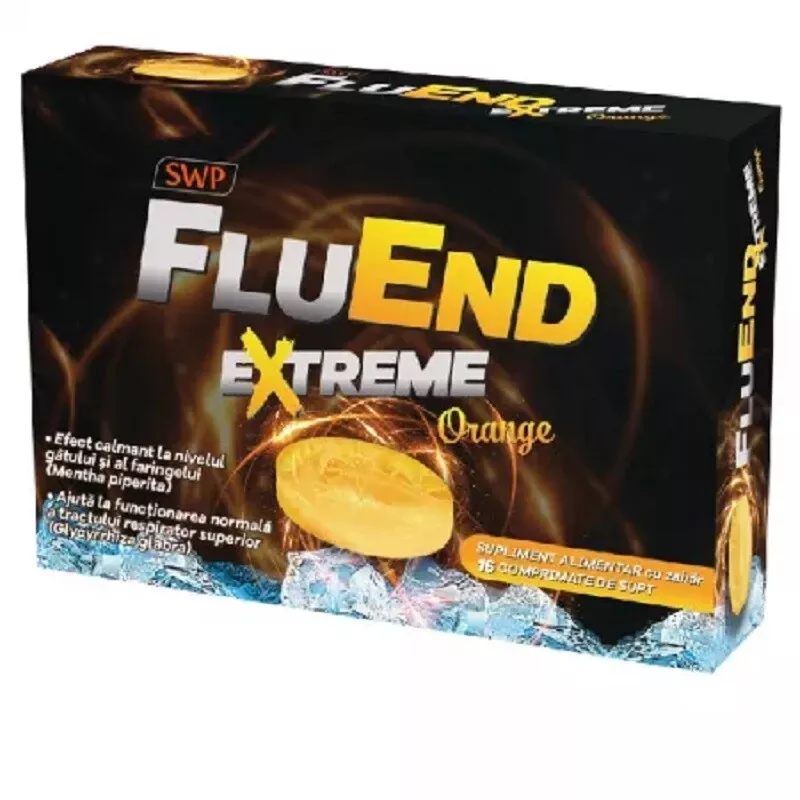FLUEND EXTREME ORANGE * 16 CPR, [],farmacom.ro