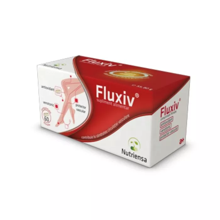 Fluxiv, 60 comprimate, Antibiotice SA, [],farmacom.ro