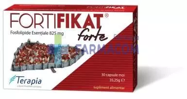 FORTIFIKAT FORTE 825 MG * 30 CPS MOI, [],farmacom.ro
