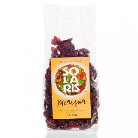 FRUCTE USCATE-MERISOR * 100 G SOLARIS, [],farmacom.ro