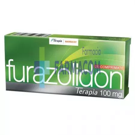 Furazolidon Terapia, 100 mg, 20 comprimate, [],farmacom.ro