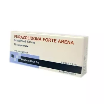 FURAZOLIDONA FORTE * 20 CPR ARENA, [],farmacom.ro