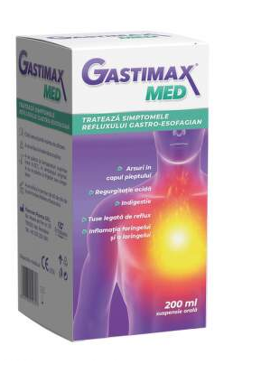 GASTIMAX MED SUSPENSIE ORALA * 200 ML, [],farmacom.ro