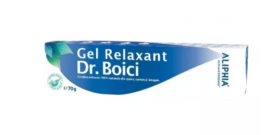 Gel relaxant Dr Boici cu Spanz, 70 g, Exhelios