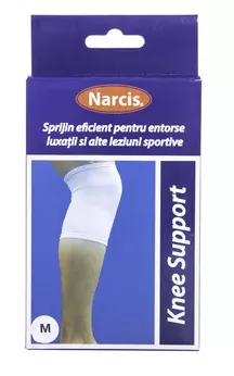 Genunchiera elastica, marimea M, Narcis, [],farmacom.ro