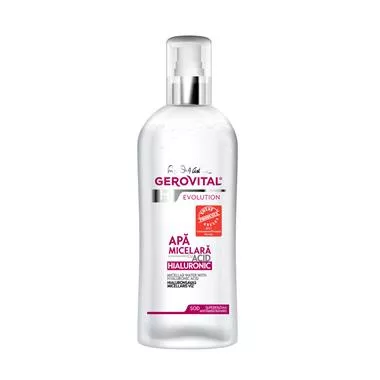GEROVITAL H3 EVOLUTION APA MICELARA CU ACID HIALURONIC 150ML 2020, [],farmacom.ro