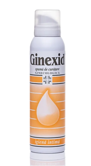 GINEXID SPUMA CURATARE VAGINALA * 150 ML, [],farmacom.ro