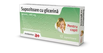 SUPOZITOARE CU GLICERINA COPII * 12 SUPOZITOARE, [],farmacom.ro