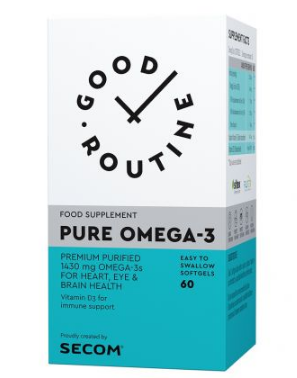 Pure Omega 3 Good Routine, 60 capsule moi, Secom