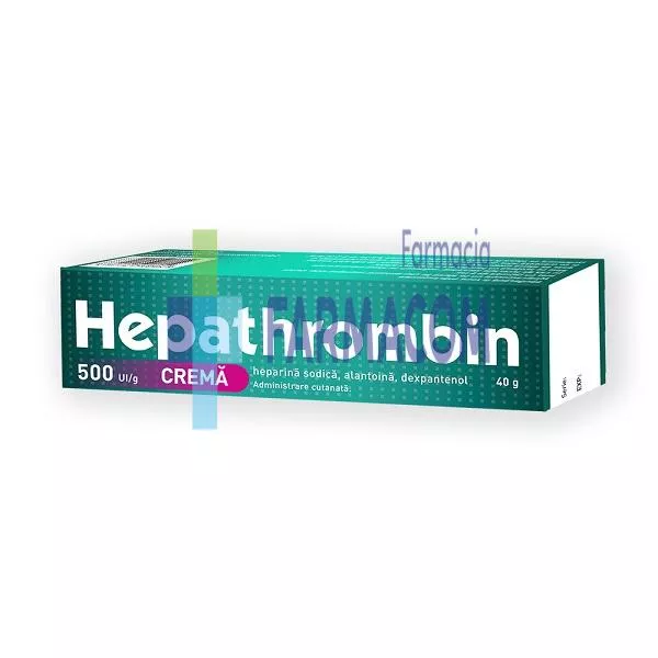 HEPATHROMBIN 500 UI * 40 GR CREMA, [],farmacom.ro