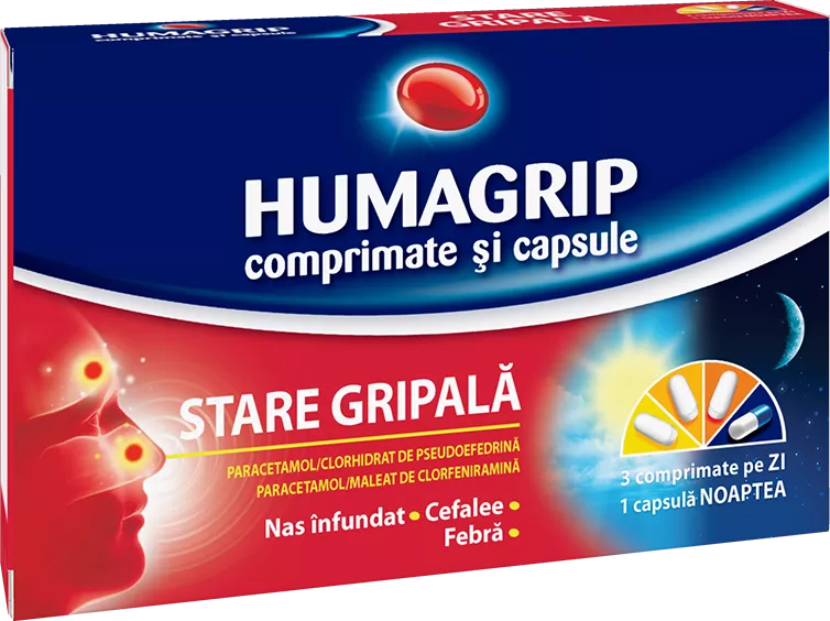 Humagrip, 12 comprimate si 4 capsule, Urgo, [],farmacom.ro