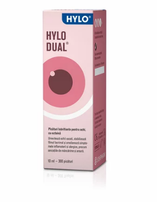 Hylo Dual picaturi oftalmice, 10 ml, [],farmacom.ro