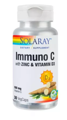Immuno C cu Zinc si vitamina D3, 30 capsule, Secom, [],farmacom.ro