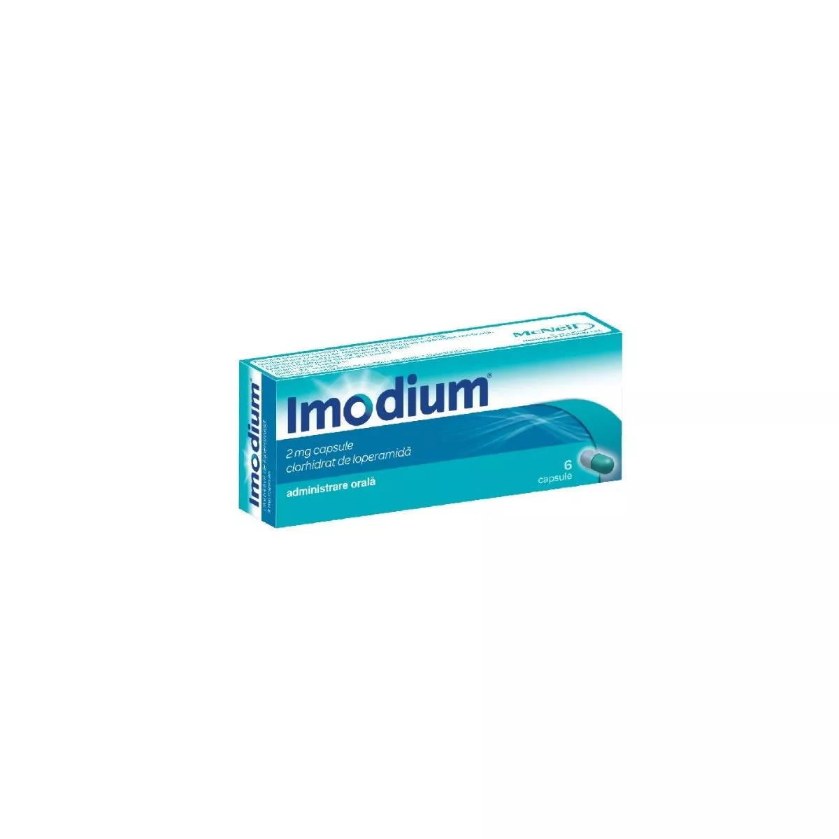 IMODIUM 2 MG * 6 CAPSULE MCNEIL, [],farmacom.ro